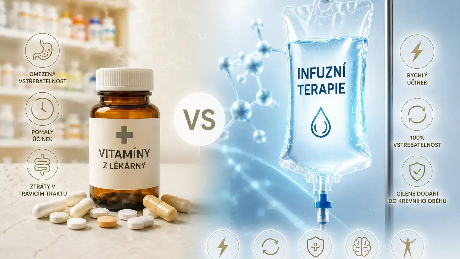 Proč vám nestačí vitamíny z lékárny? Co stojí za chronickou únavou a jak funguje infuzní terapie